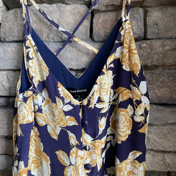 Frank & Oak silk blend jumpsuit - Picture 2 of 5